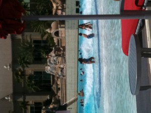 Dag 19. Mandalay Bay poolen